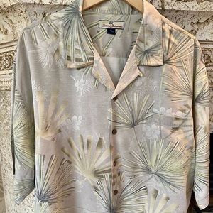 Tommy Bahama Camp Shirt XXL. 100% silk